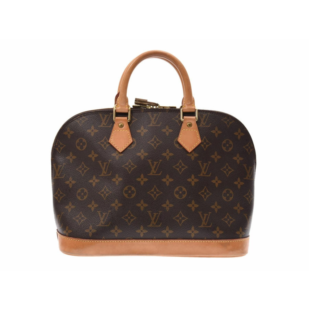 Louis Vuitton Monogram Alma brown leather handbag